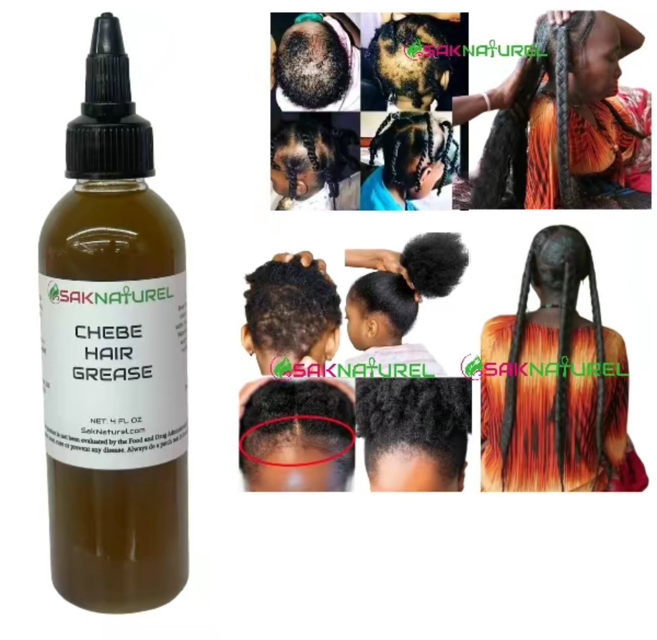 Organic Chebe Hair Growth Oil