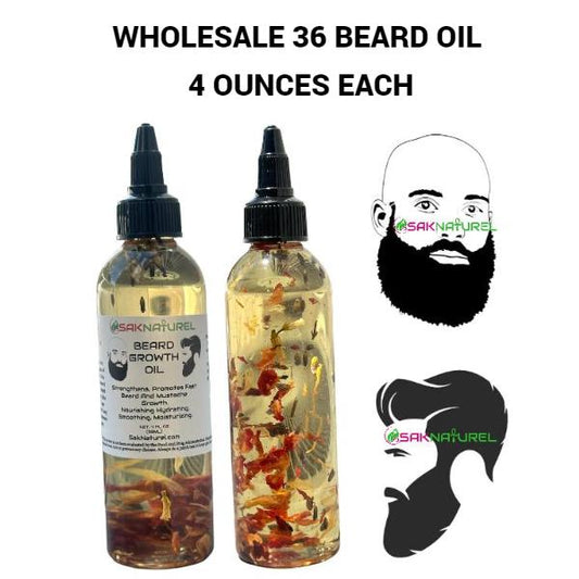 Wholesale 36 Beard Growth Oil